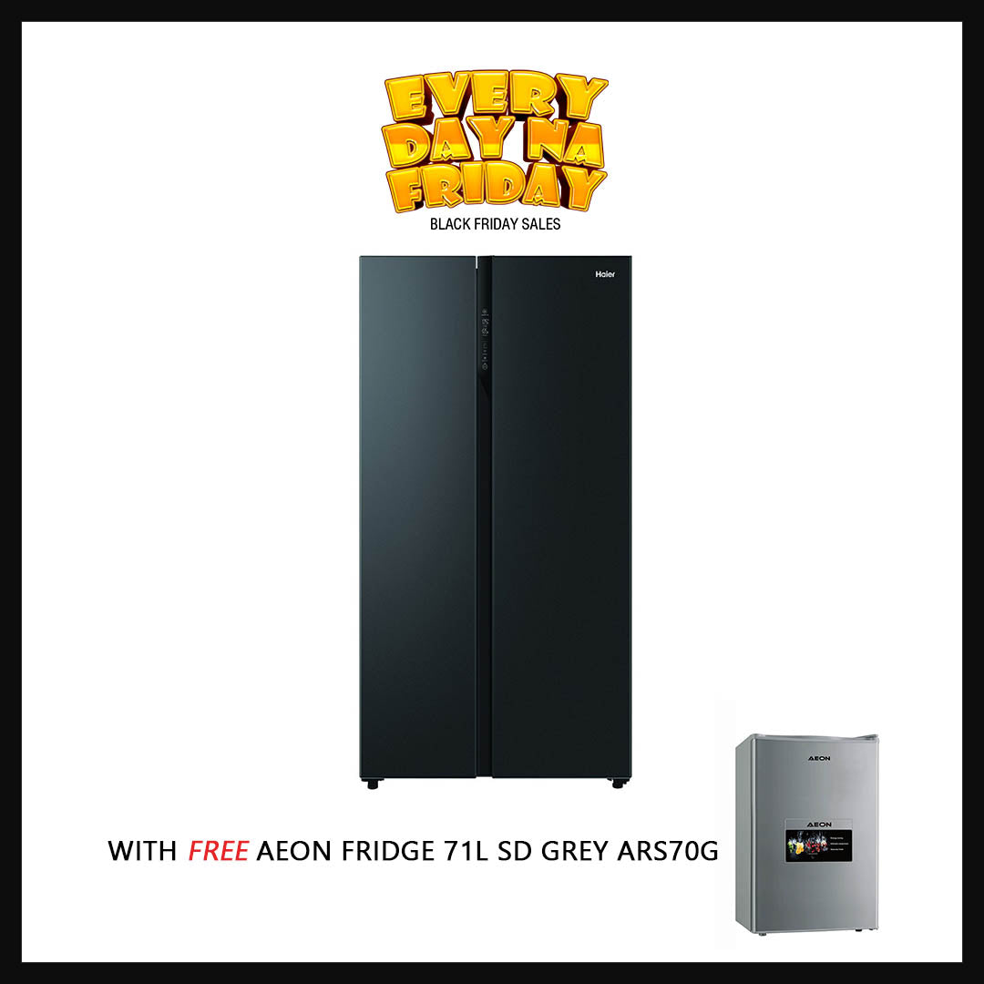 HAIER REF/SBS/619L/HRF-619SI(B) /INVERTER/BLACK