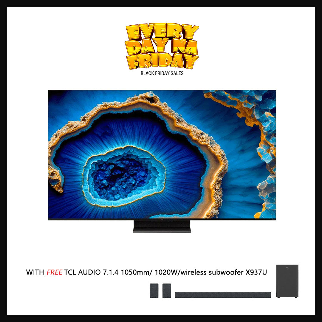 TCL TV/85C755/QD MINI LED/GOOGLE