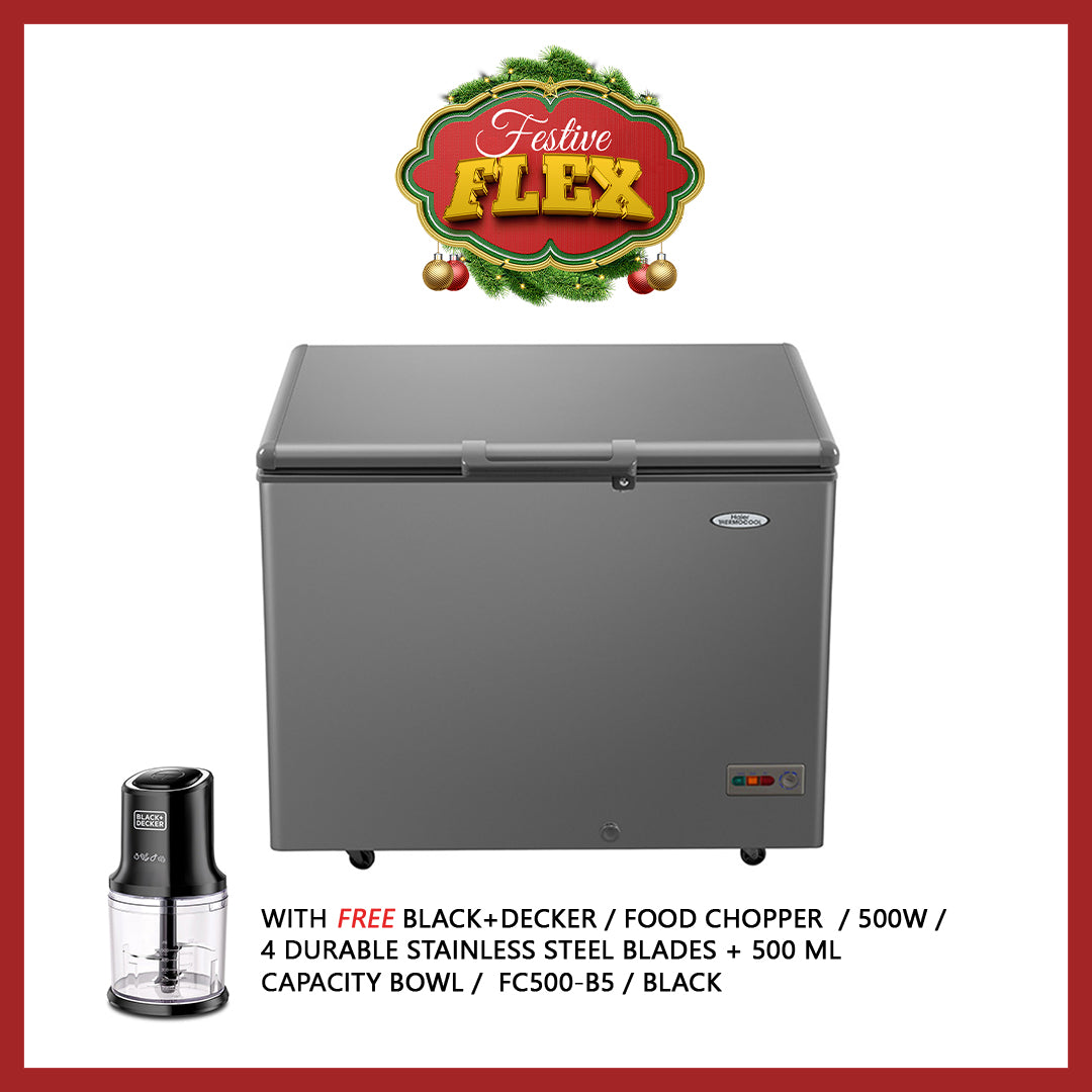 HAIER CHEST FZ/SD/310L/HTF-319VS/SILVER