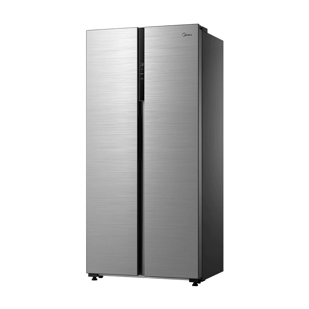 MIDEA REF SBS 460LTRS MDRS619FGF46  STAINLESS SILVER