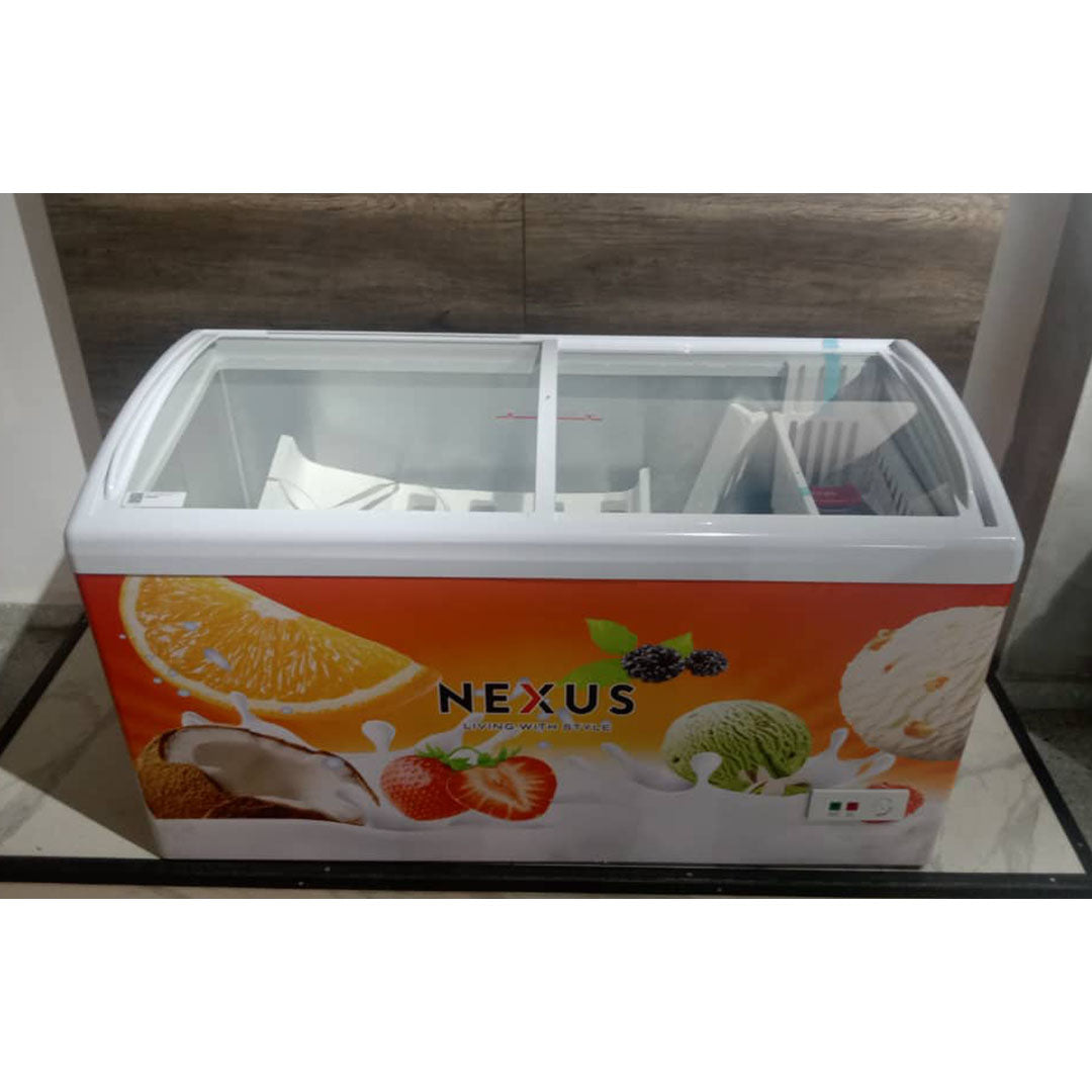 NEXUS / FREEZER / 400 LTR / NX-455Q / TRANSPARENT TOP