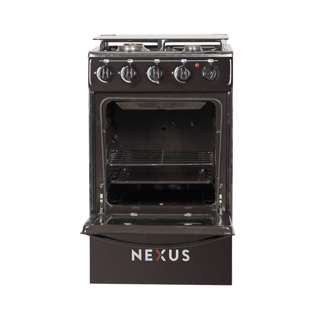 NEXUS / GAS COOKER /50*55 /(3+1) / NX-5055B/BLACK