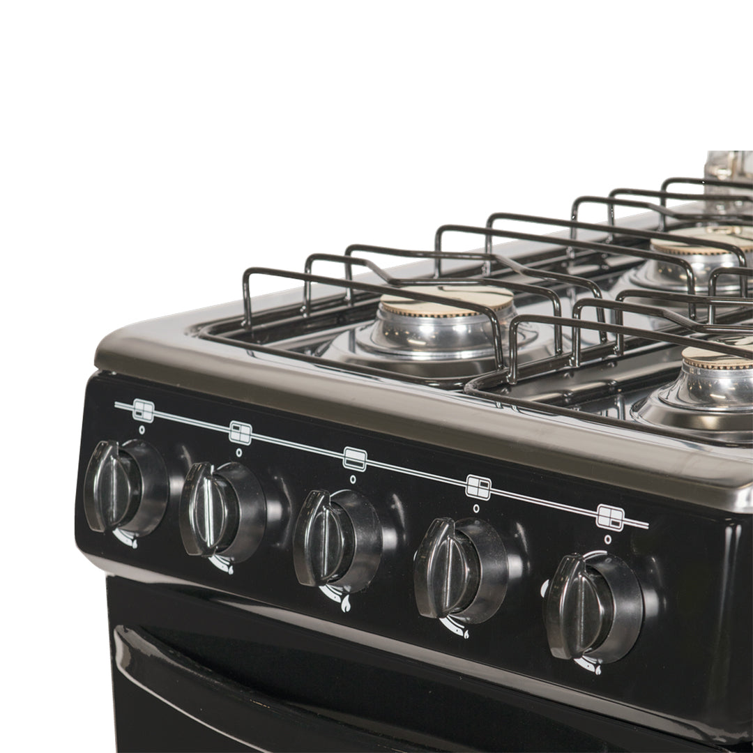 NEXUS GAS COOKER/ NX-5055B(4+0) /WOOD FINISH