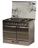 NEXUS GC 90X60 4G+2E  STAINLESS  NNX-8001S
