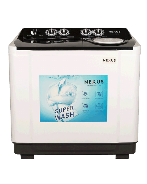 NEXUS WM WASH&SPIN 12KG WHITE NX-WM-12SASI