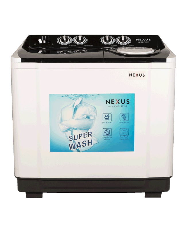 NEXUS WM WASH&SPIN 12KG WHITE NX-WM-12SASI