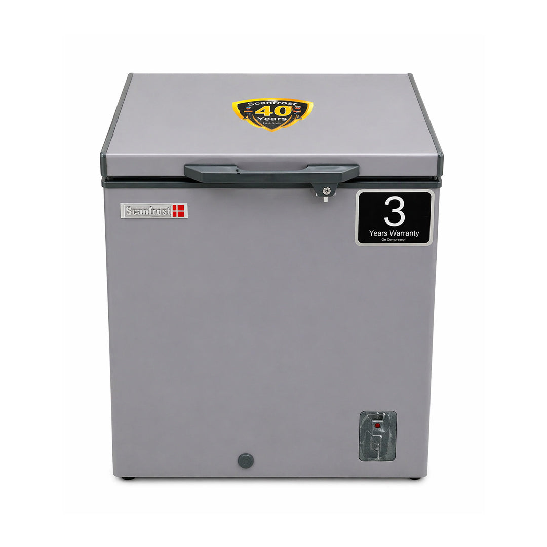 SCANFROST CHEST FZ/SD/150L/SFL151/SILVER