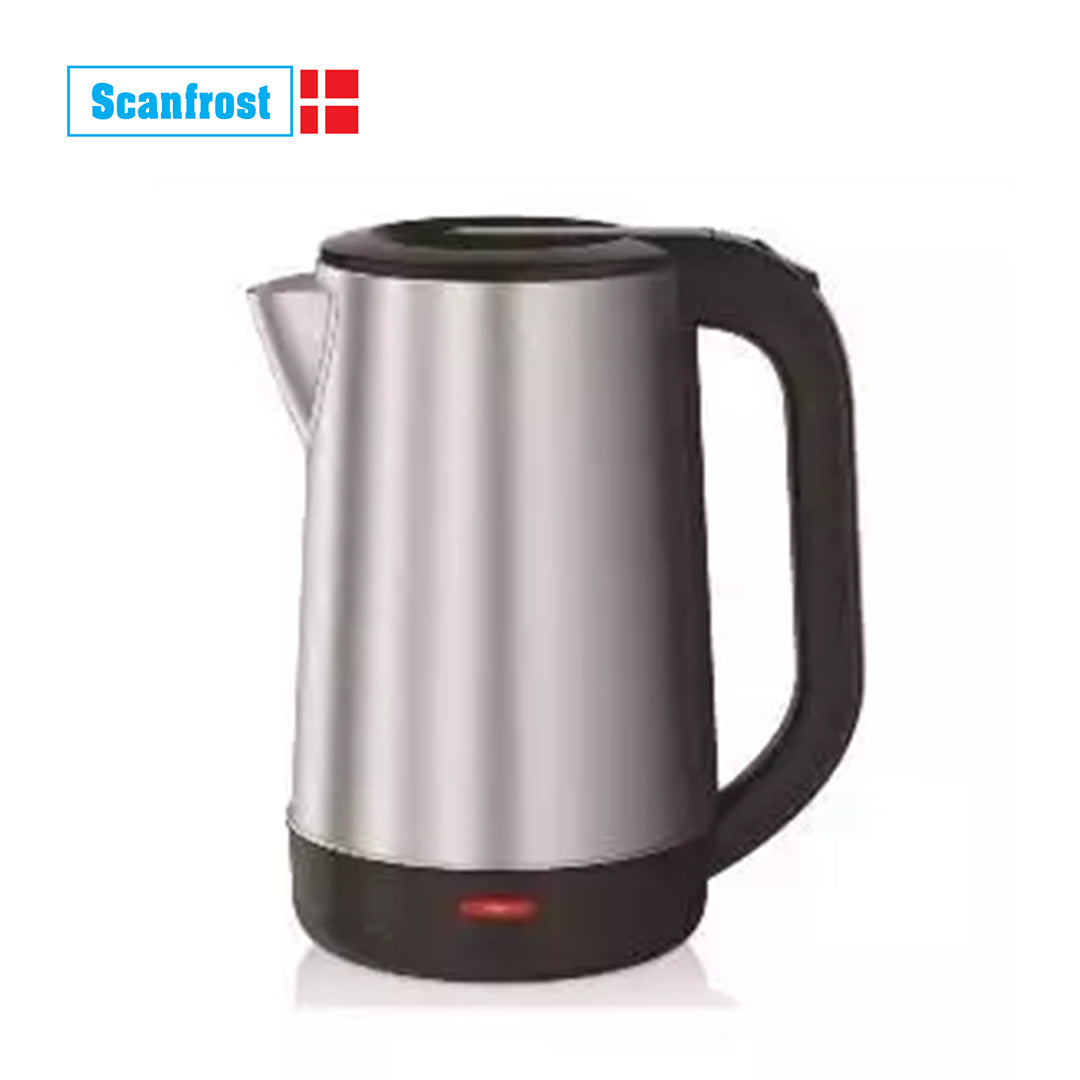 SCANFROST /KETTLE/ 2.0 LTR / 1800W/  SFKES1800W / STEEL