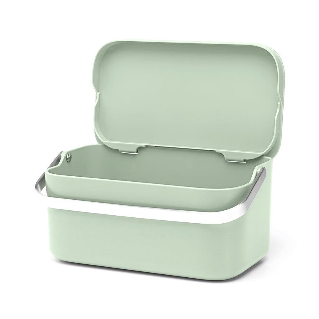 BRABANTIA/HW/b-215803/SinkSide Food Waste Caddy/1.8L/Jade Gr