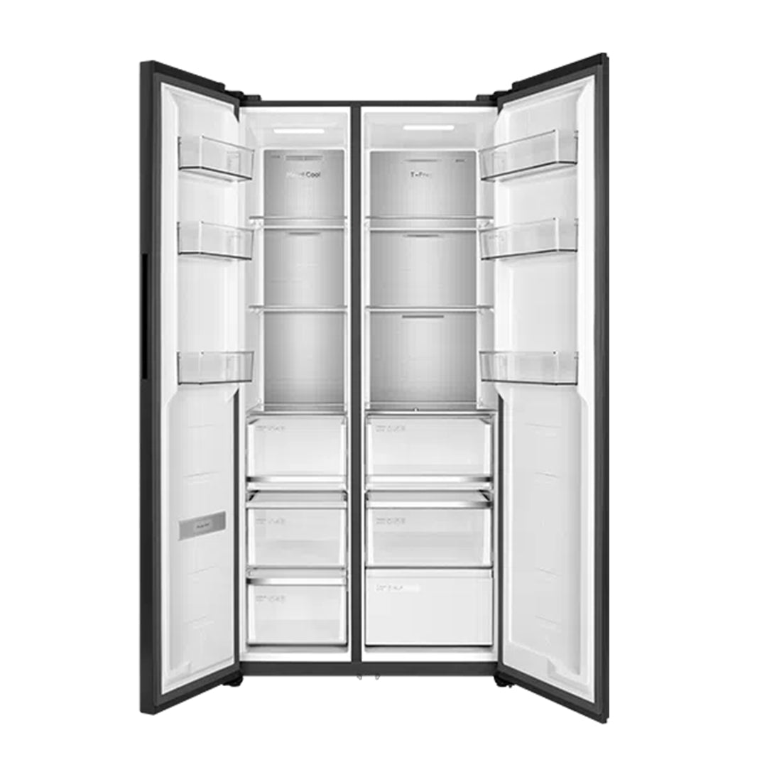 TCL REFRIGERATOR/572L/P572SBBN/SBS/INV/BLACK PCM