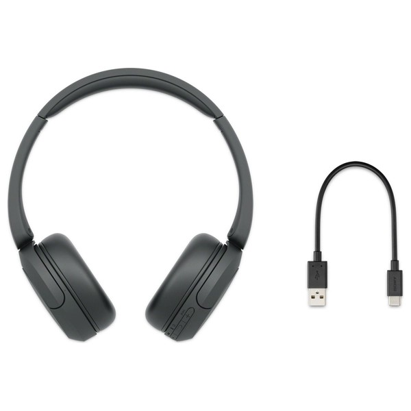 SONY HEADPHONE WIRELESS BLACK WH-CH520