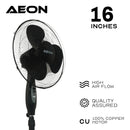 Aeon Standing Fan (16" inch) | 45W
