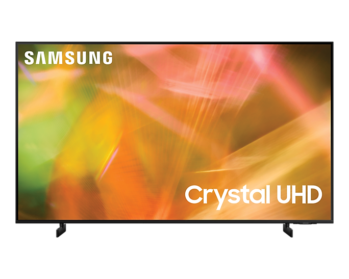 SAMSUNG TV 55 UHD SMART BLACK UA55AU8000