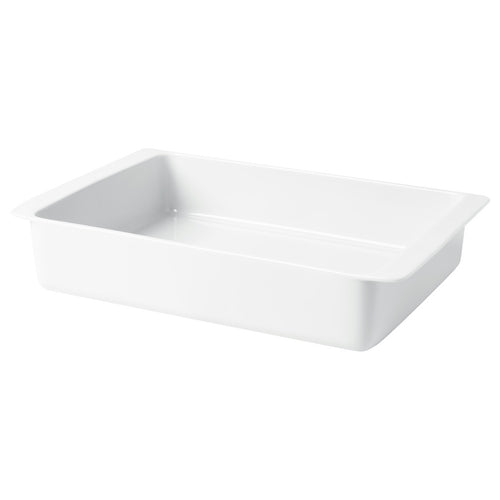 IKEA DISH 38X26CM  WHITE 40286736
