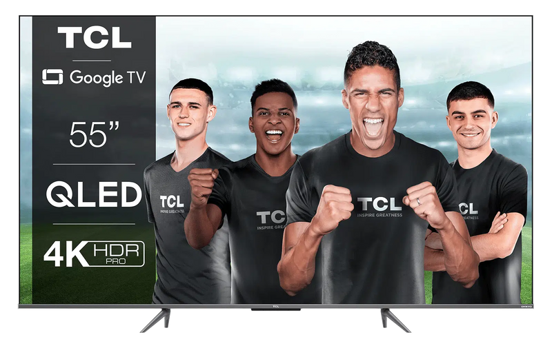 TCL TV 55 Q-LED GOOGLE BLACK 55C635