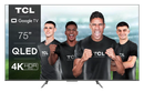TCL TV 75 Q-LED ANDROID BLACK 75C635