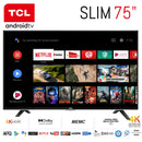 TCL TV 75 UHD ANDROID BLACK 75P725