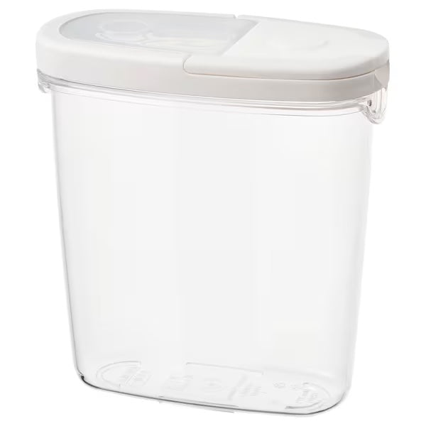 IKEA JAR 1.3L WITH LID 365+ WHITE 80066723