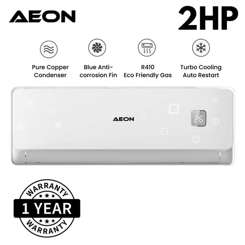 AEON SPLIT AC 2.0HP NORMAL FREE INSTALLATION KIT