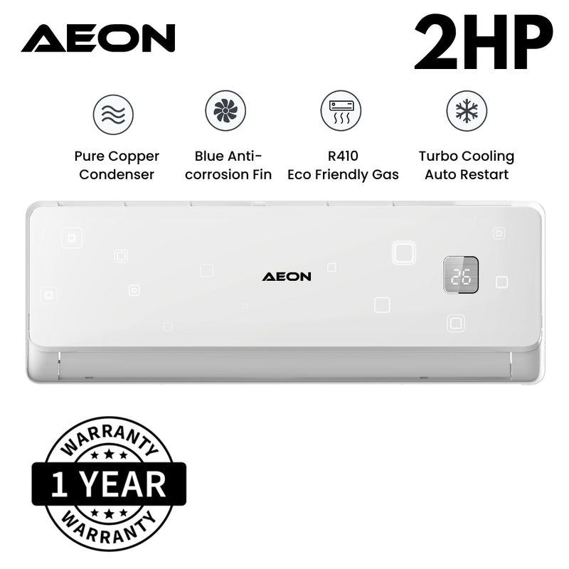 AEON SPLIT AC 2.0HP NORMAL FREE INSTALLATION KIT