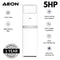 AEON AC 5HP R410 STANDING WHITE CFC-48LA
