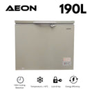AEON FREEZER 190L R600A SD  GREY XF-212