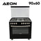 Aeon Gas Cooker 90x60 Nigeria Black