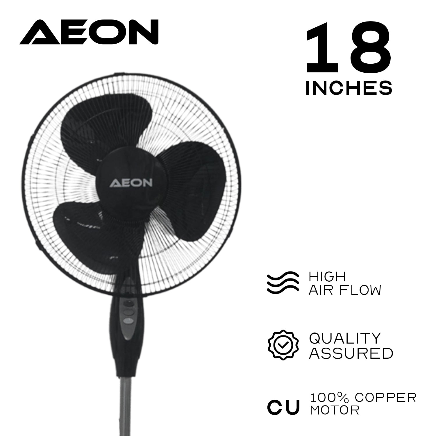 AEON FAN 18 55W STANDING  ASF1804