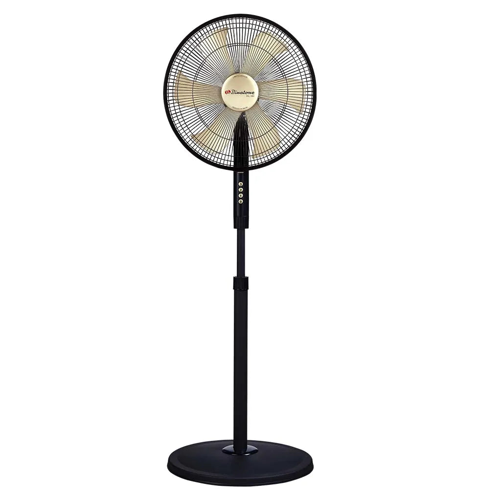 BINATONE FAN 18 6BLADES STANDING BLACK ITAL-1660