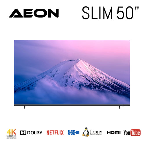 AEON TV 50 UHD SMART BLACK 50A1