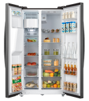 TOSHIBA FRIDGE 592L SBS  BLACK GR-RS780WE-PGF
