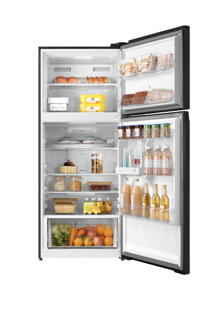 TOSHIBA FRIDGE 409L DD  BLACK GLASS GR-RT559WE-PM