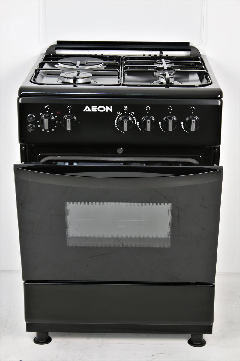 AEON GC 60X60 3G+1E  BLACK HOB-BLACK FG6312GBZB