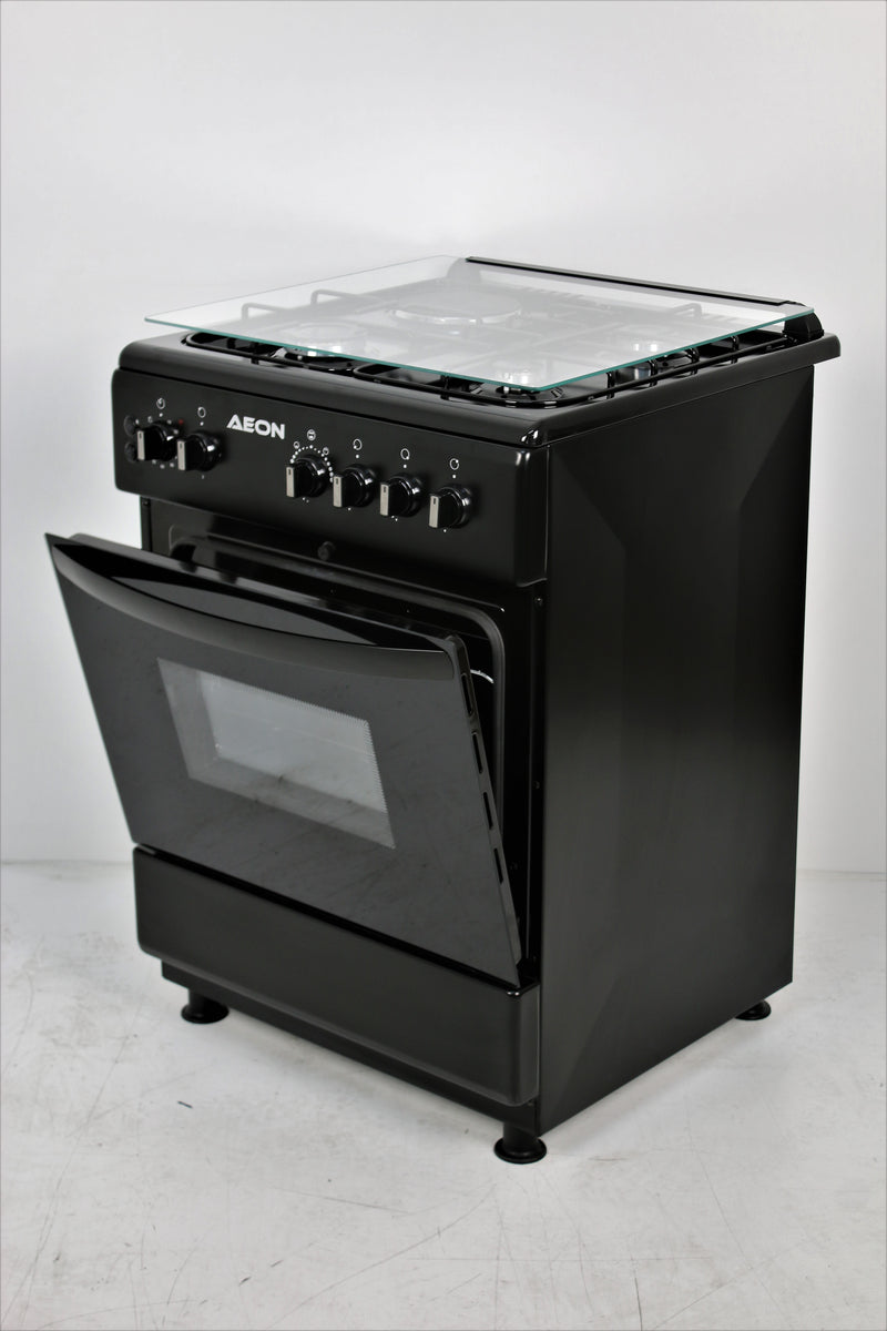 AEON GC 60X60 3G+1E  BLACK HOB-BLACK FG6312GBZB