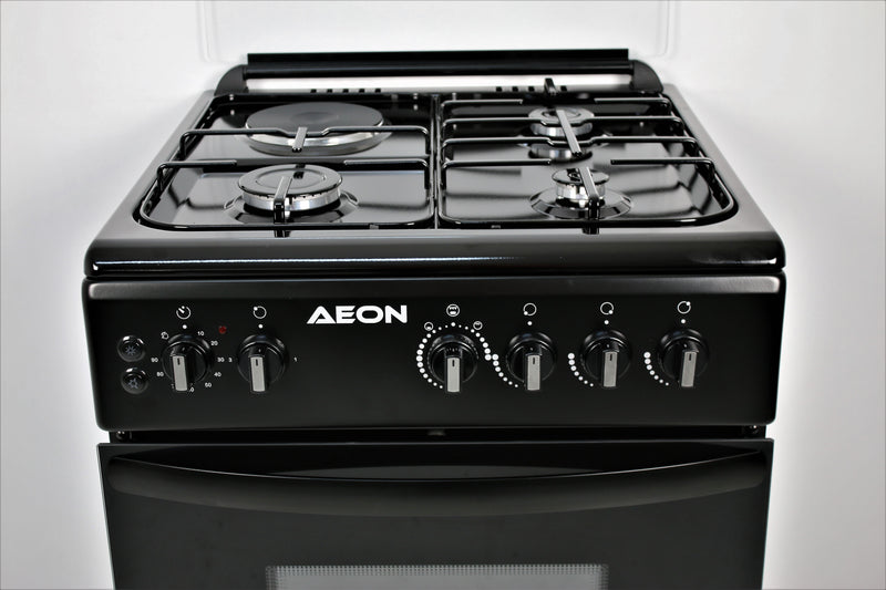AEON GC 60X60 3G+1E  BLACK HOB-BLACK FG6312GBZB