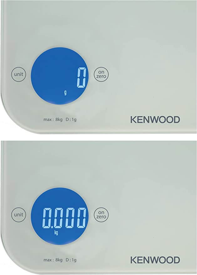 KENWOOD SCALE 5-8KG DIGITAL GLASS WEP50