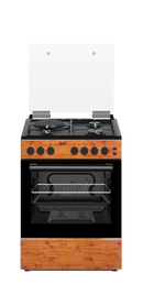AEON GC 60X60 3G+1E  BLACK HOB-WOOD S6312GEIMEDBW