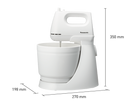 PANASONIC STAND MIXER 2 ATTACH WHITE MK-GB3WTZ