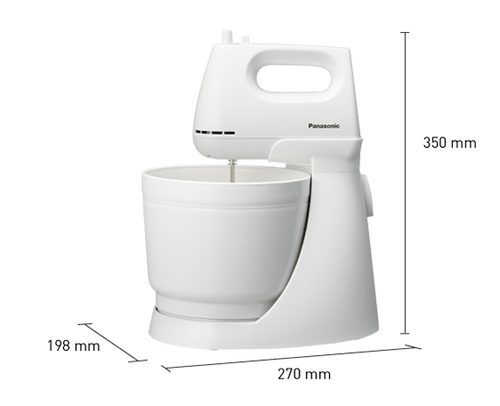 PANASONIC STAND MIXER 2 ATTACH WHITE MK-GB3WTZ