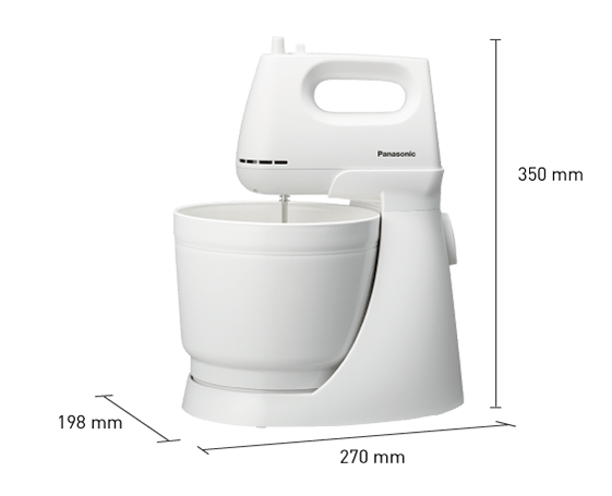 PANASONIC STAND MIXER 2 ATTACH WHITE MK-GB3WTZ