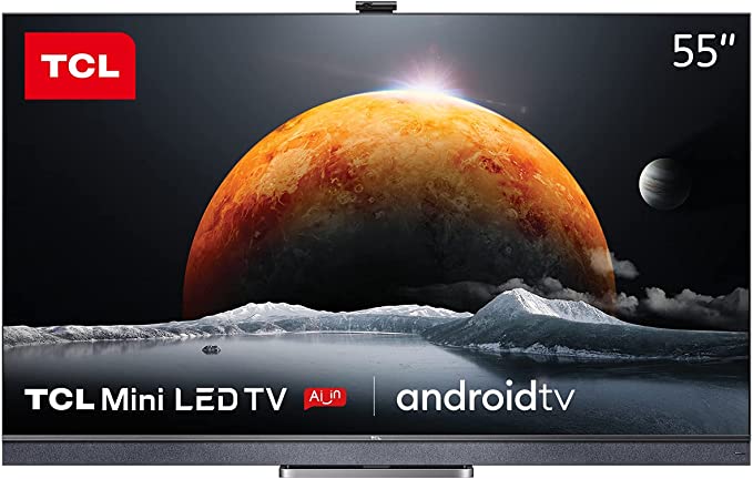 TCL TV 55 MINI-LED 4K ANDROID BLACK 55C825