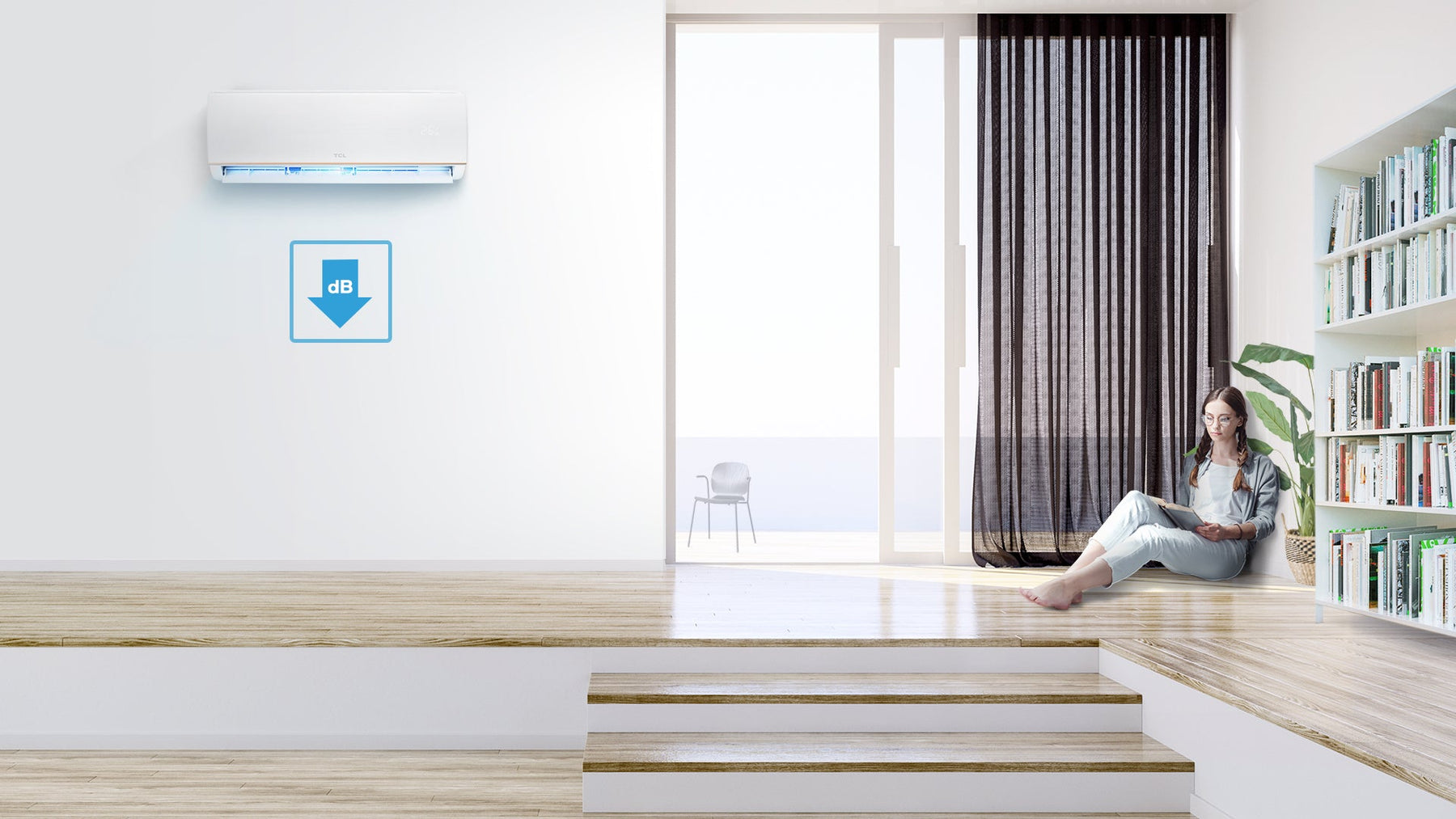 TCL Inverter AC Nigeria TCL SPLIT AC 1HP (9000Btu) Inverter Model (R410A)