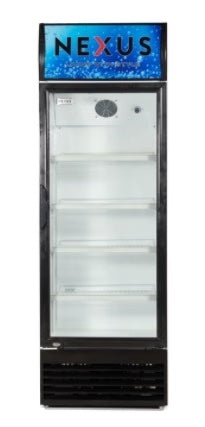 NEXUS FRIDGE 300L SD BLACK NX501