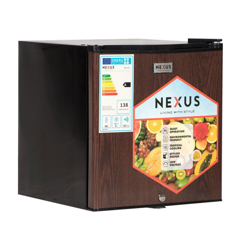 NEXUS FRIDGE 50L SD WOOD NS-65