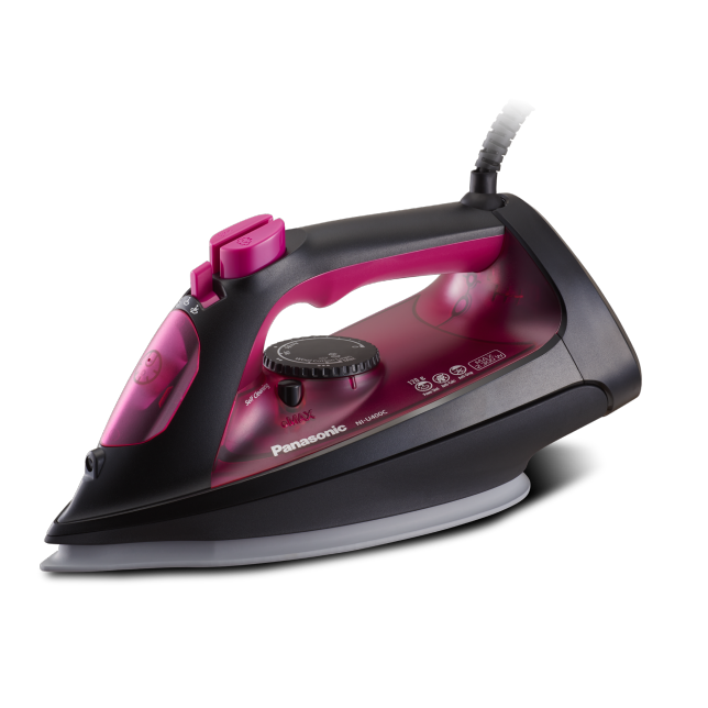 PANASONIC STEAM IRON 0.3L 2300W RED BLK NI-U400C