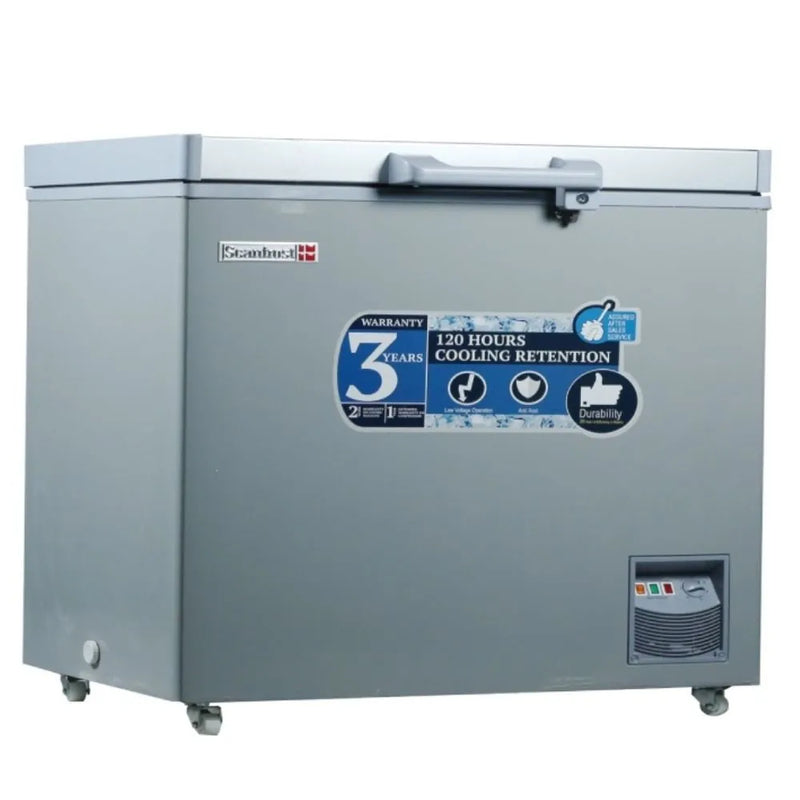 SCANFROST FREEZER 250L SD SILVER SFL250ECO