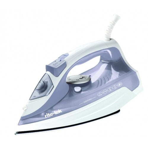 RITE-TEK STEAM IRON 250ML 2200W NSP WHITE ST530