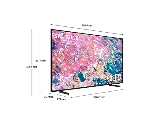 SAMSUNG TV 85 Q-LED SMART BLACK QA85Q60BAUXKE