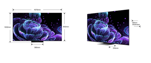 TCL TV 75'' MINI-LED 4K GOOGLE 75C835