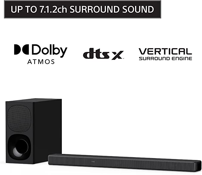 SONY AUDIO  SOUND BAR BLACK HT- G700